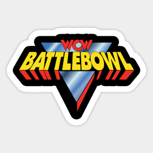 WCW BattleBowl Sticker